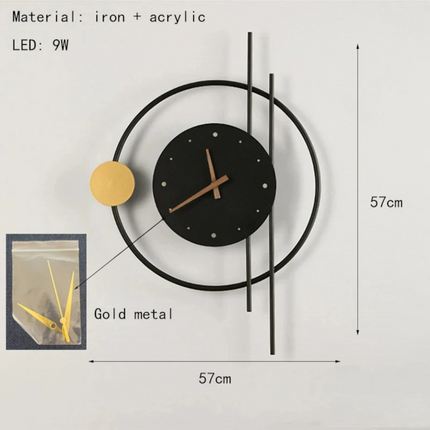 Atelier Bohème | Nordic LED Wall Clock
