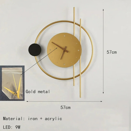 Atelier Bohème | Nordic LED Wall Clock