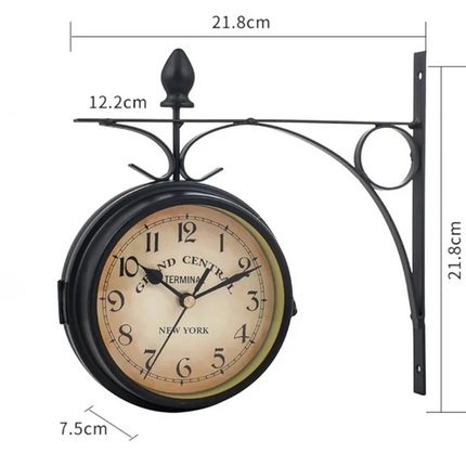 Atelier Bohème | Vintage Outdoor Wall Clock