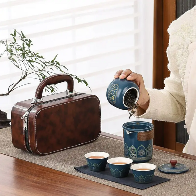 Atelier Bohème | Handcrafted Japanese Ceramic Travel Tea Set