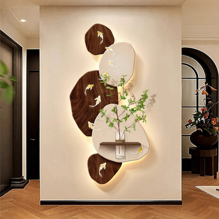 Atelier Bohème |  Luxury Nine Fish Hydroponic Wall Art