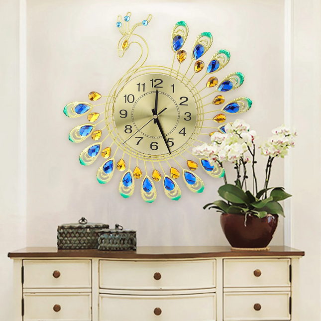 Atelier Bohème | Peacock Modern Wall Clock