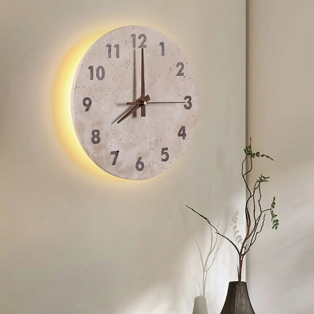 Atelier Bohème | Modern Natural Stone Wall Clock