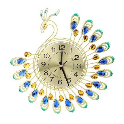 Atelier Bohème | Peacock Modern Wall Clock