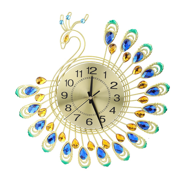 Atelier Bohème | Peacock Modern Wall Clock