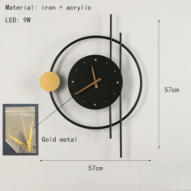 Atelier Bohème | Nordic LED Wall Clock