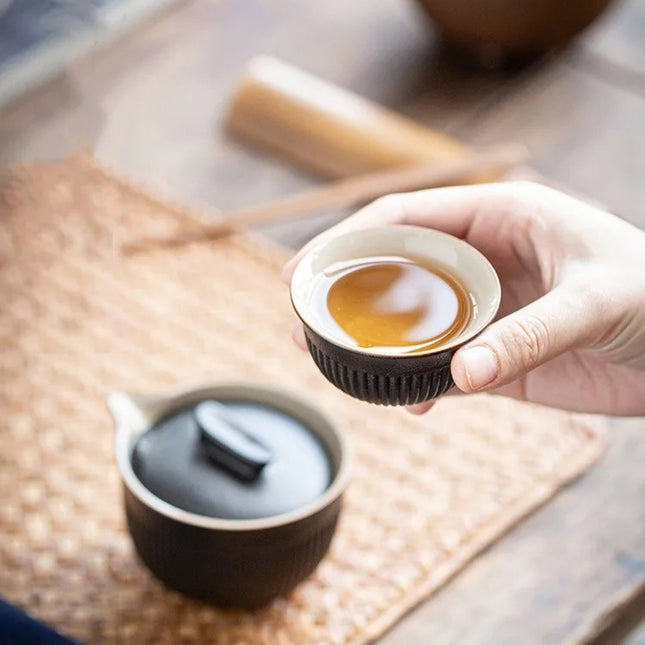 Atelier Bohème | Fujian Grace Porcelain Tea Set for Two