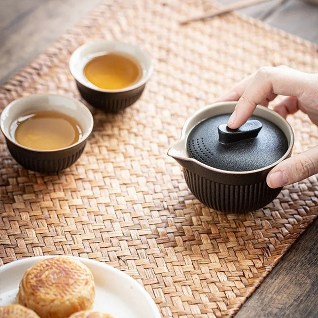 Atelier Bohème | Fujian Grace Porcelain Tea Set for Two