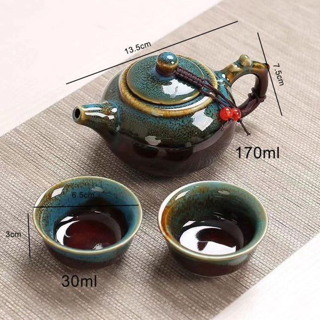 Atelier Bohème | Single-User Ceramic Tea Set