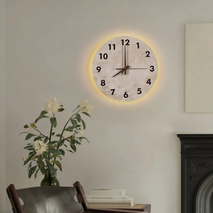 Atelier Bohème | Modern Natural Stone Wall Clock