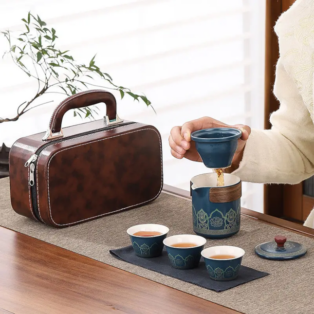 Atelier Bohème | Handcrafted Japanese Ceramic Travel Tea Set