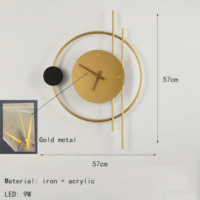 Atelier Bohème | Nordic LED Wall Clock