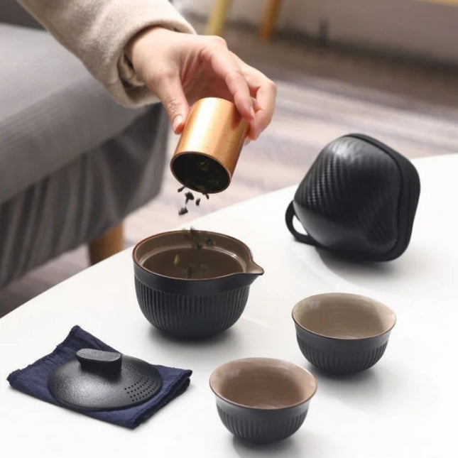 Atelier Bohème | Fujian Grace Porcelain Tea Set for Two