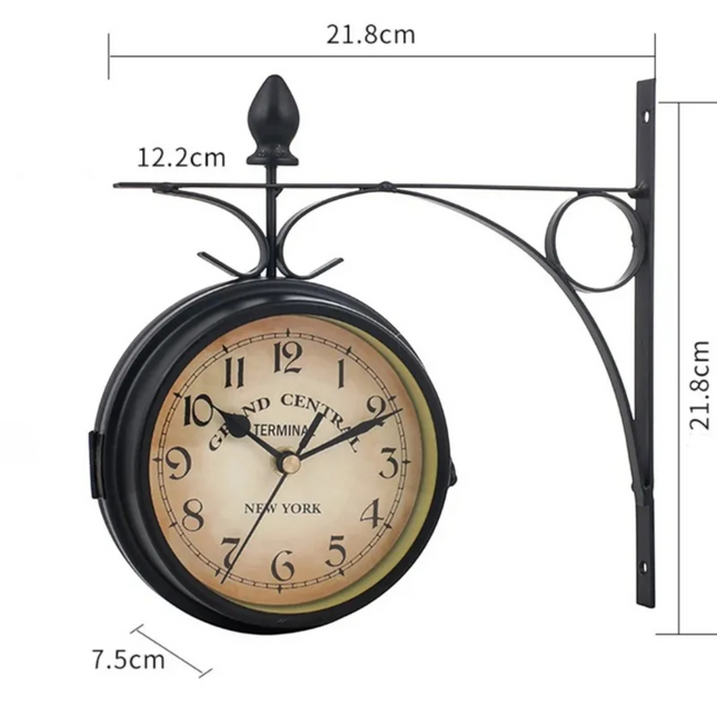 Atelier Bohème | Vintage Outdoor Wall Clock