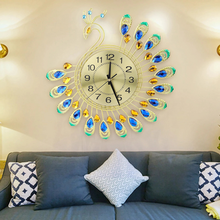 Atelier Bohème | Peacock Modern Wall Clock