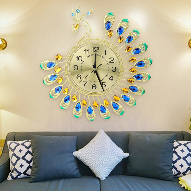 Atelier Bohème | Peacock Modern Wall Clock