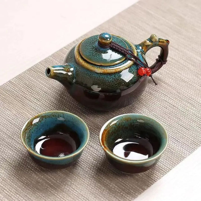 Atelier Bohème | Single-User Ceramic Tea Set