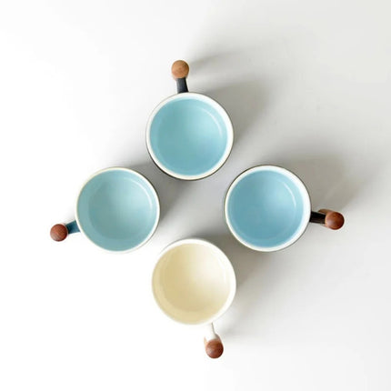 Atelier Bohème | LunaPure Ceramic Tea Cup & Saucer
