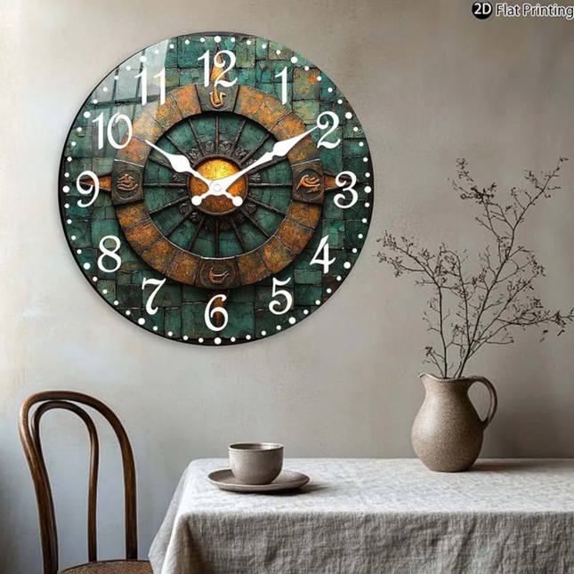 Atelier Bohème | Wooden Silent Wall Clock