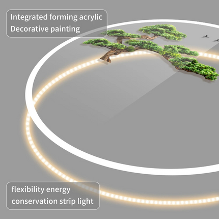 Atelier Bohème | Art Deco Crystal Landscape LED Wall Panel