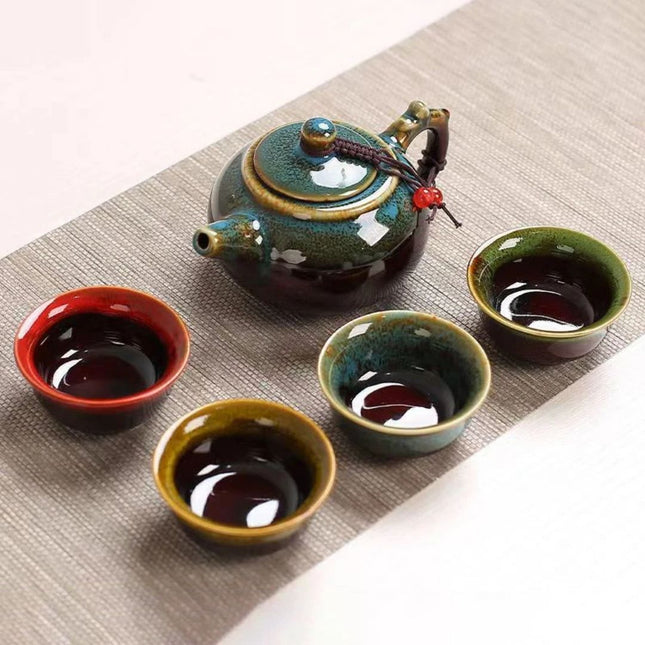 Atelier Bohème | Single-User Ceramic Tea Set
