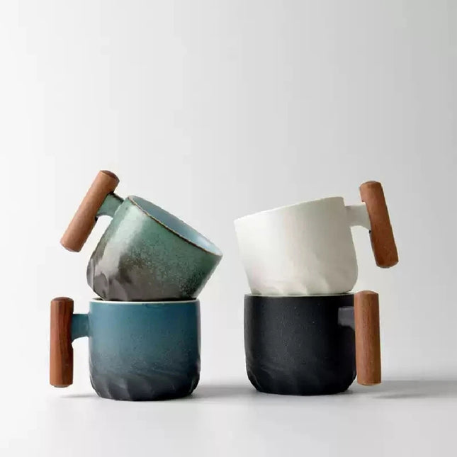 Atelier Bohème | LunaPure Ceramic Tea Cup & Saucer