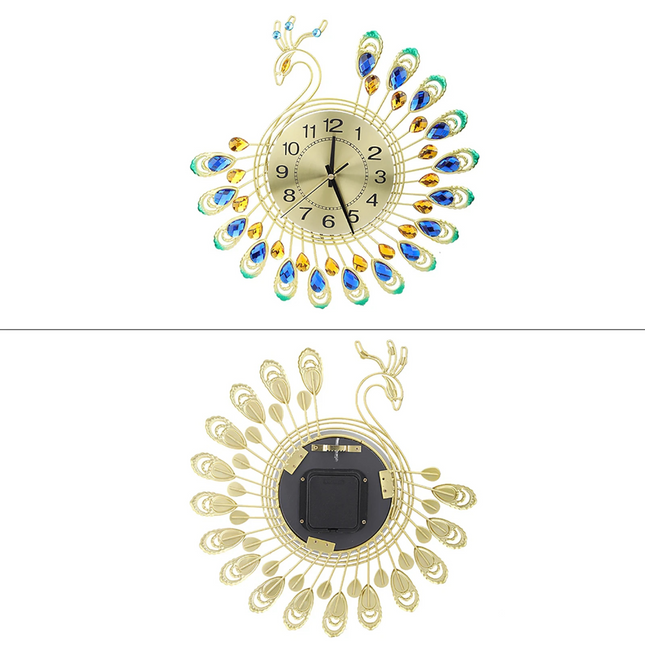 Atelier Bohème | Peacock Modern Wall Clock