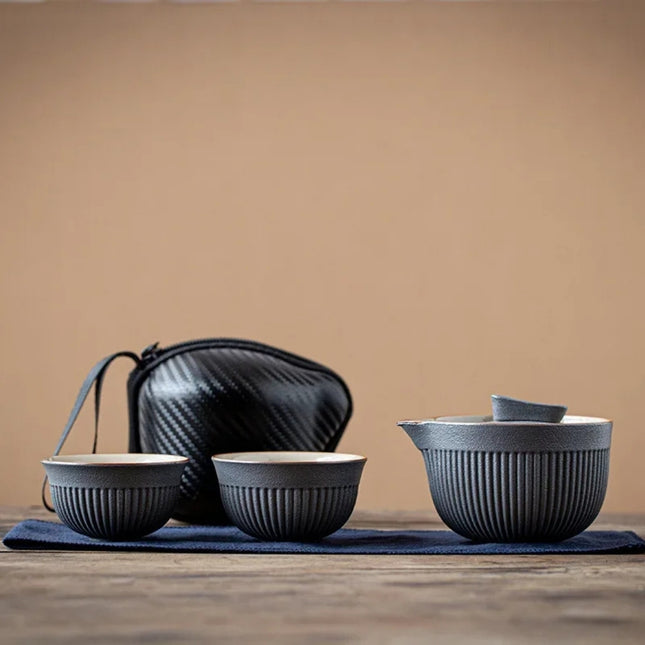 Atelier Bohème | Fujian Grace Porcelain Tea Set for Two